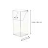 CALLARON Makeup Brush Holder with Lid Acrylic Organizer for Brushes Pens Pencils Modern Geometric Design for Desk Vanity Office Versatile Storage for Home view 3