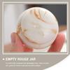 FOMIYES 9 pcs Ceramic airtight jar small container lip balm for women mini lotion bottles travel cosmetic container makeup foundation bottle Miss condiment jar ceramics filling view 4