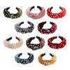 10PCS Womens Headbands Knotted Head Bands Pearl Hairband for Women Girls Wide Top Knot Turban Hair Bands Hair Hoops view 2