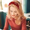 10PCS Womens Headbands Knotted Head Bands Pearl Hairband for Women Girls Wide Top Knot Turban Hair Bands Hair Hoops view 4