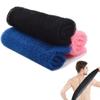 African Net Bath Sponge, 30x80cm African Net Long Bath Net Sponge Exfoliating Shower Body Scrubber Back Scrubber Skin Smoother (Color : black) view 2