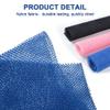 African Net Bath Sponge, 30x80cm African Net Long Bath Net Sponge Exfoliating Shower Body Scrubber Back Scrubber Skin Smoother (Color : black) view 3