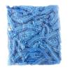 100PCS Disposable Shower Caps Transparent and Waterproof Hair Salon Hotel One-Off Bathing Elastic Shower Hat Bathroom Products (Color : Blue) view 1
