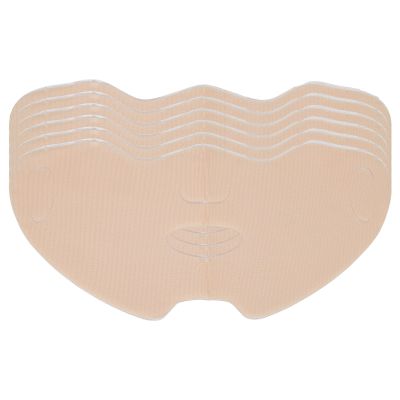 6Pcs Sun Hydrogel Cover Sun, 6Pcs Sunscreen Hydrogel Cover Hydrogel Cover Disposable Moisturizing Half Cover Hanging Ear Sun Cooling Patch for