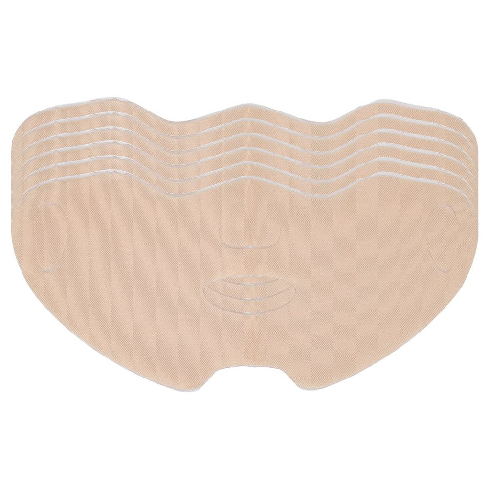 6Pcs Sun Hydrogel Cover Sun, 6Pcs Sunscreen Hydrogel Cover Hydrogel Cover Disposable Moisturizing Half Cover Hanging Ear Sun Cooling Patch for