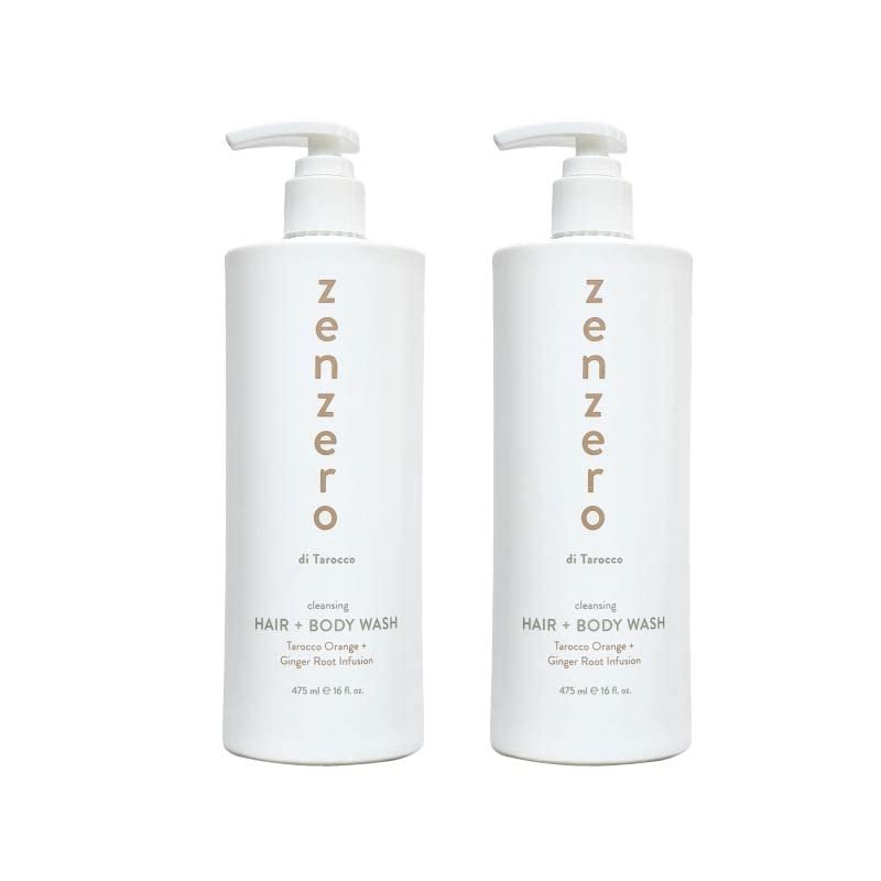 RAPSI, FRANCOFONTE BARONESSA CALI, SICILY, ITALY Hair and Body Wash 475 ml / 16.0 fl. oz. - 2 pack ZENZERO