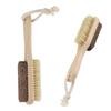 Healeved Dead Skin Remover for Feet 2pcs Double Sided Foot Brush Pumice Stone for Pedicure Care Accessories view 1