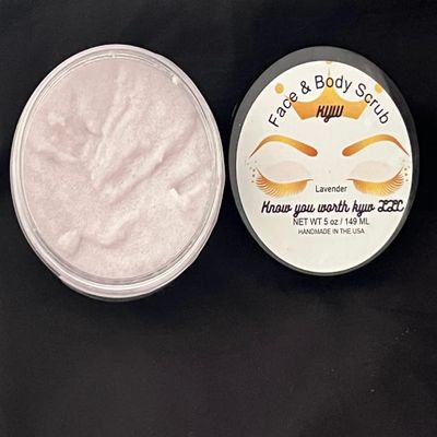 Emulsifying Face & Body Scrub (Lavender)