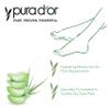 PURA D'OR 16 Oz FootFocus Organic Aloe Vera Gel For Severe Cracked Heel Repair Foot Care Products - Soothes Sore Feet Extra Strength Feet Care - Vitamin E, Peppermint, Tea Tree & Eucalyptus Oil view 4