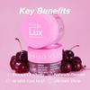 Edge Lux Edge Control Gel with Castor Oil, Keratin, Biotin, and Olive Oil - 48 Hour Maximum Hold, Non-Flaking, Non-Greasy, Scented, Conditioning Styling Gel for All Hair Types view 2