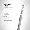 Nghia Pusher - S-507 (Stainless Steel) | DoubleEnded Cuticle Pusher | Precision Nail Care Tool| Premium Quality for Nail Care | Ergonomic Design | Suitable for Professional & Home Use view 3
