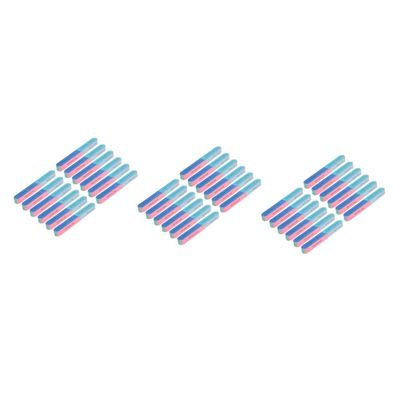 KALLORY 36pcs Sided Nail Buffer Blocks for Polishing Washable Nail Files Grit Levels for Finger and Toe