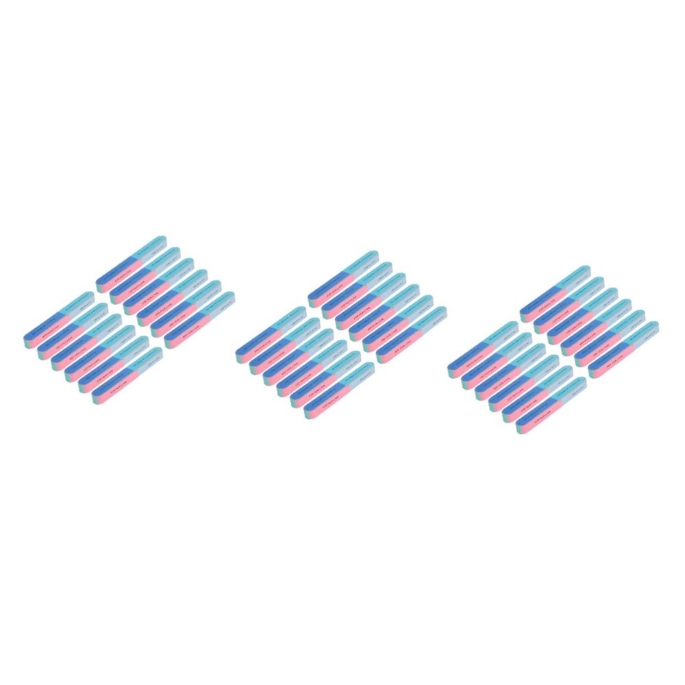 KALLORY 36pcs Sided Nail Buffer Blocks for Polishing Washable Nail Files Grit Levels for Finger and Toe
