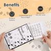 AUSLKA Panda Pimple Patches - 300 Patches, Hydrocolloid Spot Dots - Blemishes Patch - Facial Skin Care, For Zits, Blemishes, & Breakouts view 4