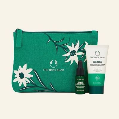 The Body Shop Edelweiss Face Skin Care Travel Kit