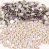 NCB Nancybeads 1500pcs Flatback Round Glass Nail Art Rhinestones Crystal for DIY Making Accessories Shoes, Clothes, Face Art, Bags, Manicure (Lt. Rose Aqua, SS20 1500pcs) view 2