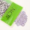 NCB Nancybeads 1500pcs Flatback Round Glass Nail Art Rhinestones Crystal for DIY Making Accessories Shoes, Clothes, Face Art, Bags, Manicure (Lt. Rose Aqua, SS20 1500pcs) view 3