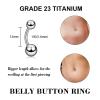 YOFANST G23 Titanium Safety Painless Disposable Piercing Gun for Self Navel Piercing Kit Tool Belly Button Rings view 3