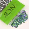 NCB Nancybeads 1500pcs Flatback Round Glass Nail Art Rhinestones Crystal for DIY Making Accessories Shoes, Clothes, Face Art, Bags, Manicure (Green Volcanic, SS20 1500pcs) view 3