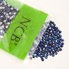 NCB Nancybeads 1500pcs Flatback Round Glass Nail Art Rhinestones Crystal for DIY Making Accessories Shoes, Clothes, Face Art, Bags, Manicure (Mine Blue, SS20 1500pcs) view 3