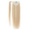 100% Human Hair Ponytailtails Remy Straight Clip In Hair Extensions 80G 100G Wrap Around Ponytailtail Wig view 1