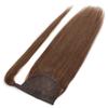 100% Human Hair Ponytailtail Brazilian Straight Remy Wrap Around Ponytailtail Clip In Horsetail Wig Extension 150G 120G view 1