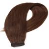 100% Human Hair Ponytailtail Brazilian Straight Remy Wrap Around Ponytailtail Clip In Horsetail Wig Extension 150G 120G view 1