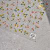 Nail Art Stickers 5D Relief Decals Summer Shiny Diamonds Cherry Sticker for Salon DIY Acrylic Nail Design (Cute) view 4