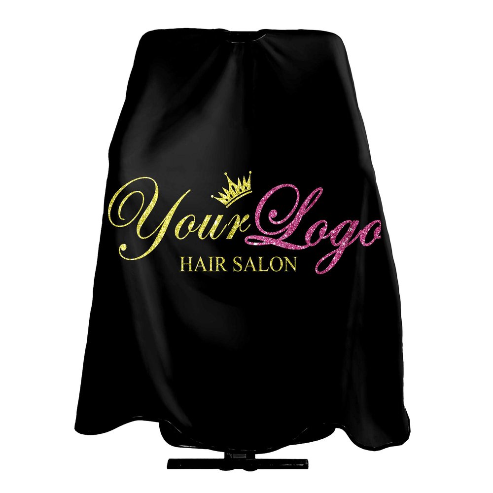 Carwayii Custom Barber Cape for Men Women - Personalized Hair Cutting Cape - Professional Hairdressing Apron for Hair Styling - 55''X66''