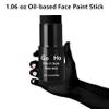 Go Ho Cream-Blendable Black Face Paint Stick (1.06 oz),Full-coverage Face Body Paint for Adult Children Halloween Cosplay Skull Zombie Vampire Skeleton SFX Makeup,Waterproof Eye Black Stick view 3