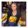 SLOFL Daily Wig for Momen Long Curly Wig for Black Women Black Curly Wig Synthetic Middle Part Curly Wigs Party Wigs for Men view 1