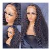 SLOFL Daily Wig for Momen Long Curly Wig for Black Women Black Curly Wig Synthetic Middle Part Curly Wigs Party Wigs for Men view 3