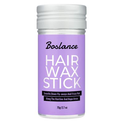 Boslance Hair Wax Stick - Strong Hold Styling Wax, Matte Finish Slick Back Stick, Easy Application - Styling Wax for All Hair TypesNatural IngredientsLong-Lasting StylingTravel Wax Stick For Hair.