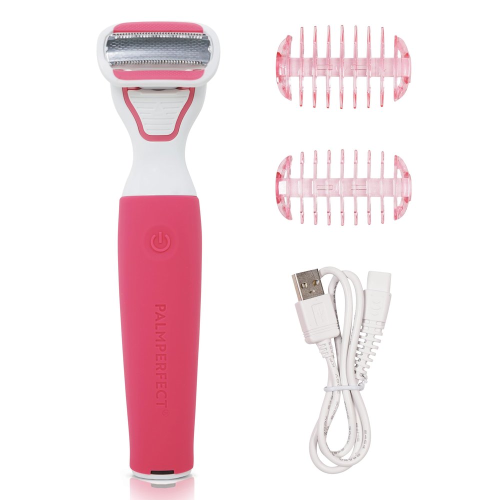 Clio Trimmer for Women with Precision Razor, Female Pubic Hair Electric Shaver for Smooth Grooming, Leg Hair Trimmer Women Love, Compact Clio Shaver for Bikini, Arms, and Body Touch-Ups