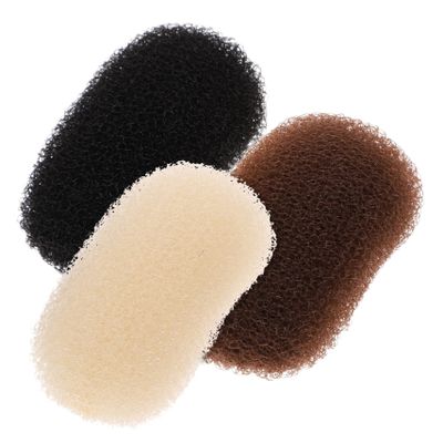 FOMIYES 3pcs Hair Booster Hair Teasing Comb Braiding Hair Accessories Bubble Suit Hair Styling Hair Accessories The Volume Hair Tools Fluffy Pad Hairpin Volume Bump Inserts Hair Modeling