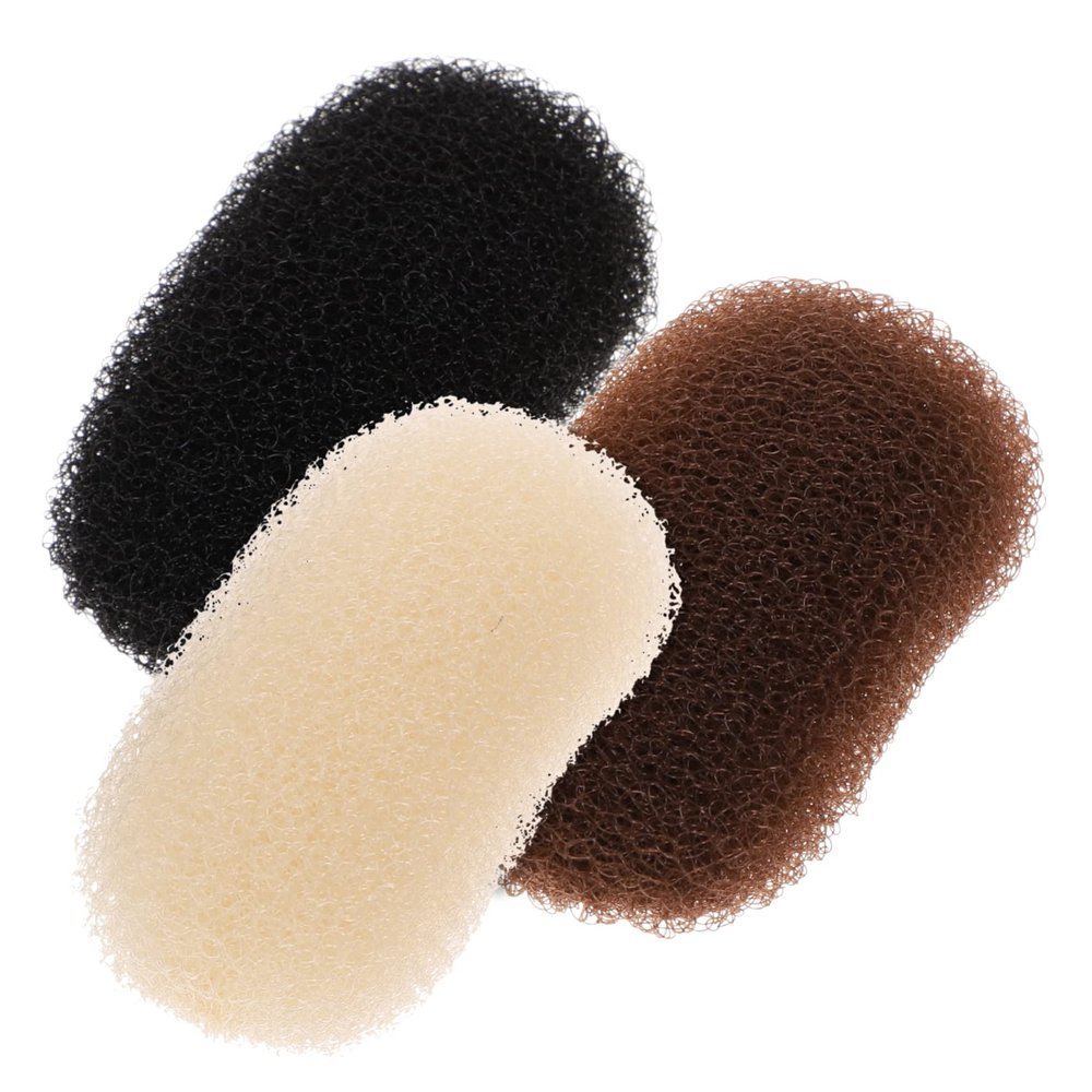 FOMIYES 3pcs Hair Booster Hair Teasing Comb Braiding Hair Accessories Bubble Suit Hair Styling Hair Accessories The Volume Hair Tools Fluffy Pad Hairpin Volume Bump Inserts Hair Modeling