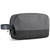 BAGSMART Travel Toiletry Bag for Men, Dopp Kit Water Resistant Shaving Bag for Toiletries Accessories, Black Grey-Medium view 1