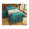 Beauty Bedspread Four-Piece Bed Cover Beauty Salon Special Massage Bed Sheet High-End Simple 4-Piece Set Beauty Bed Cover Massage Salon Bed Bedspread with (Blue 70 x 190 cm) view 1