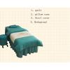 Beauty Bedspread Four-Piece Bed Cover Beauty Salon Special Massage Bed Sheet High-End Simple 4-Piece Set Beauty Bed Cover Massage Salon Bed Bedspread with (Blue 70 x 190 cm) view 4