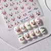 Dedyel Smile Nail Art Stickers Cute Nail Stickers Cartoon Nail Stickers 5D Embossed Smile Face Nail Stickers Kawaii Self-Adhesive Nail Stickers for Women Girls Kids Nail Art Decoration view 2