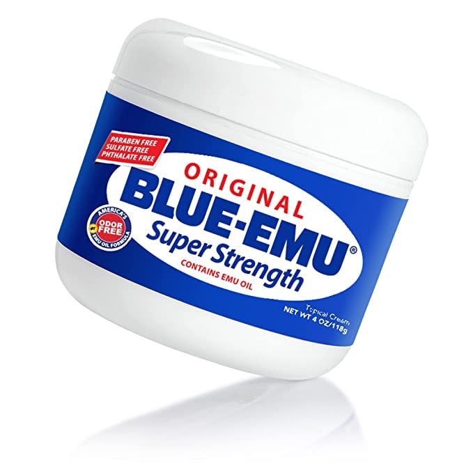 XONA Consumer Products Blue-emu Emu Oil, Aloe, Super Strength, 4-Ounce Jar