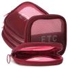 FOMIYES 5 Pieces Mesh Makeup Bags, Travel Toiletry Pouches with Zipper, Mini Portable Cosmetic Organizing Bags for Home Office, Daily Toiletries Accessories view 1