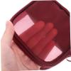 FOMIYES 5 Pieces Mesh Makeup Bags, Travel Toiletry Pouches with Zipper, Mini Portable Cosmetic Organizing Bags for Home Office, Daily Toiletries Accessories view 3