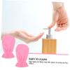 1 Pair Exfoliating Hand Mask Guantes Desechables Hydrating Lotion Fingerless Mittens Black Women Lotion Hand Beauty Care Spa Glove Spa Gel view 4