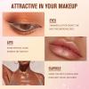 MEICOLY Light Liquid Highlighter,Long Lasting Liquid Luminizer Shimmer Stick,Waterproof Smooth Highlight Face Illuminator,Silky Natural Glow Makeup Sparkly Highlighters for Face,03 Enchant view 4