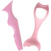 Ciieeo 2pcs Eyeliner Stencils for Women Silicone Makeup Guide Tool for Precise Application for Novices Ergonomic Design for Eye Makeup view 1