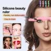Ciieeo 2pcs Eyeliner Stencils for Women Silicone Makeup Guide Tool for Precise Application for Novices Ergonomic Design for Eye Makeup view 4