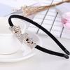 Likeggoad Crystal Headband Set,6 Pack Diamond Hair Hoop Elegant Rhinestone Bands,Crystal Hair Band Leaf/Butterfly/Flower Jewelry Rhinestone Hoop Wedding Bride Hair Accessory (Random Color) view 2