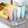FOMIYES 5pcs Silicone Travel Bottles Containers for Shampoo Lotion and Toiletries with Zipper Bag Travel Camping and Outdoor Adventures view 2