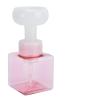 8.4oz 250ml Foaming Hand Soap Dispenser, Refillable Empty Foam Liquid Hand Soap Container Cute Cat Paw Flower Shape Foaming Soap Dispenser, Reusable Plastic Press Bottle for Bathroom(Pink) view 1